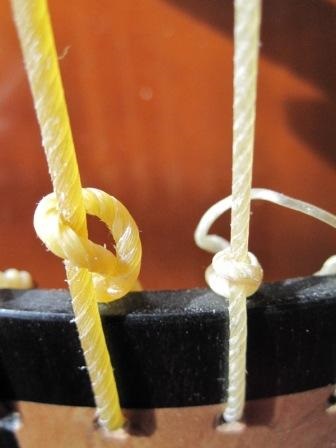 Detail of strings
